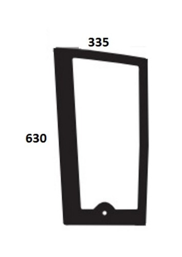 Szyba przednia dolna prawa do ciągnika Zetor, Farmtrac 935526