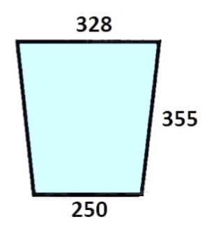 Szyba przednia dolna do ciągnika Massey Ferguson, Landini - 3389391M2