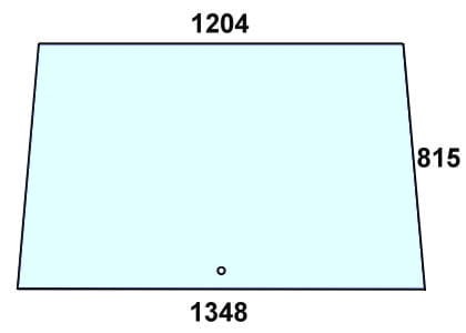 szyba przednia do ciagnika Case - 3223750R1