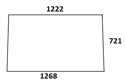 Szyba przednia do ciągnika Fiat 5158493