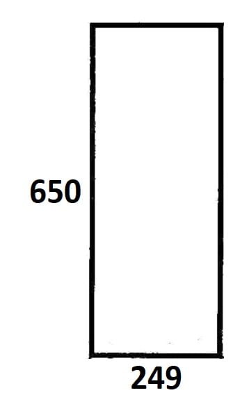 Szyba przednia dolna lewa, prawa do ciągnika Massey Ferguson (188)