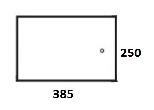 Szyba tylna dolna do ciągnika Zetor, Farmtrac 935533