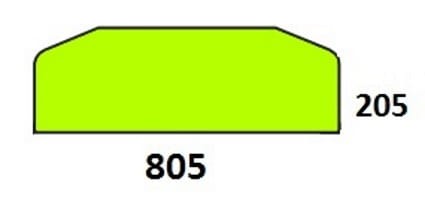 Szyba tylna dolna do ciągnika Deutz-Fahr, Same, Lamborghini, Hurlimann 0075312020