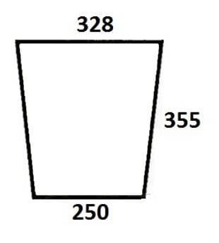 Szyba przednia dolna do ciągnika Massey Ferguson, Landini - 3389391M2