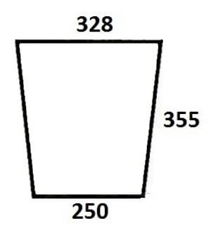 Szyba przednia dolna do ciągnika Massey Ferguson, Landini - 3389391M2