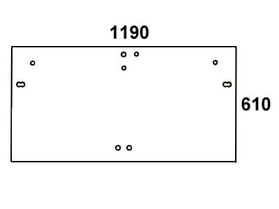 Szyba tylna do ciągnika Case, Steyr - 134771719, 134771735, 354559A1
