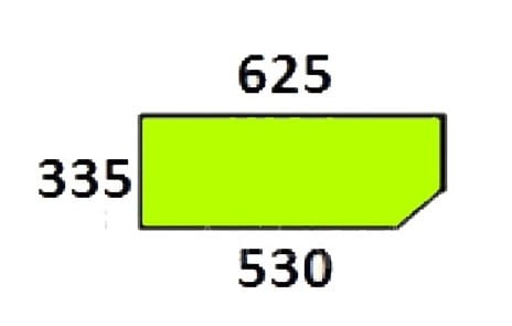 Szyba tylna dolna do ciągnika Case, New Holland, Steyr - 44911518