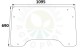 Szyba przednia do ciągnika John Deere, Renault, Claas Ceres 6005023243, L65495