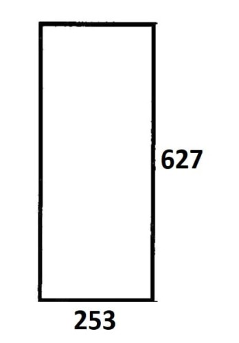 Szyba przednia dolna lewa, prawa do ciągnika Massey Ferguson (119)