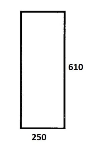 Szyba przednia dolna lewa, prawa do ciągnika Massey Ferguson, Ursus (328)