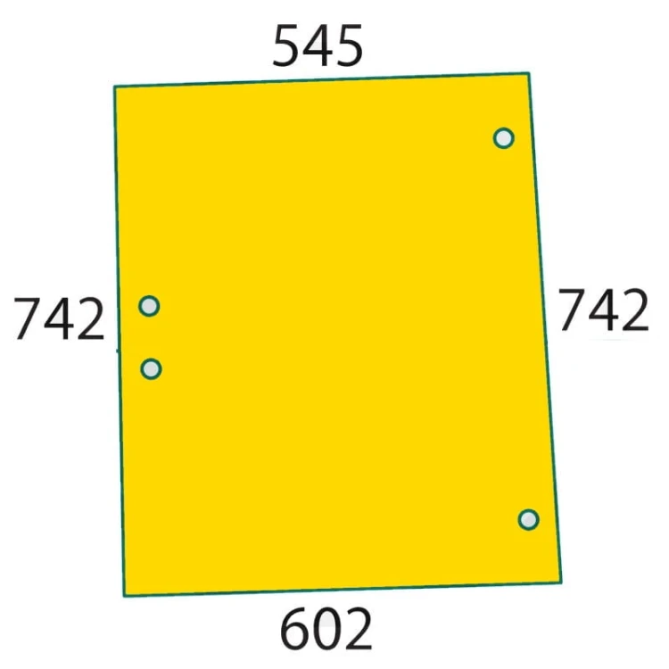 Szyba boczna do ciągnika Deutz-Fahr, Hurlimann, Lamborghini, Same 0.9234.214.010 (750)