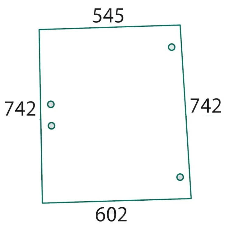Szyba boczna do ciągnika Deutz-Fahr, Hurlimann, Lamborghini, Same 0.9234.214.010 (750)