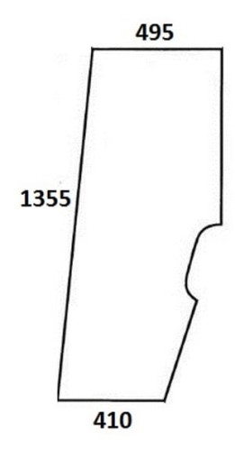 Szyba drzwi do ciągnika Hurlimann, Lamborghini, Same 0.9234.212.0/20 (760)