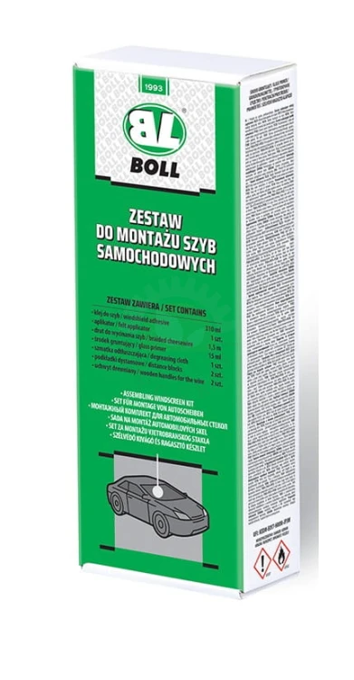 Zestaw do montażu szyb samochodowych BOLL