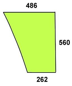 szyba przednia dolna do ciągnika John Deere L62576