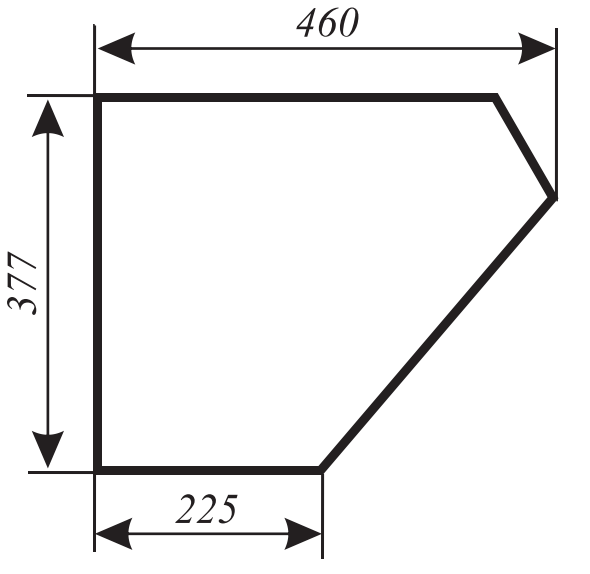 Szyba drzwi dolna lewa, prawa do ciągnika Zetor 47187928 (539)