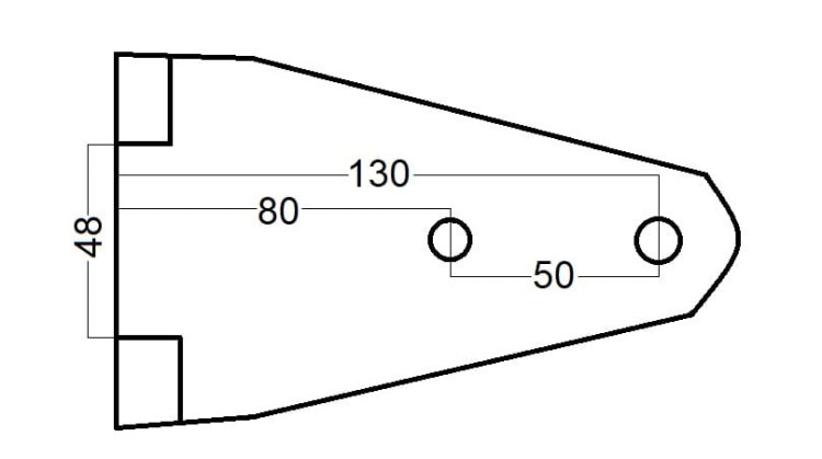 Zawias drzwi lewy, prawy , górny, dolny do New Holland, Case - oryginał CNH