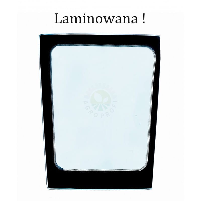 Szyba przednia dolna prawa laminowana koparko-ładowarka JCB 827/30564