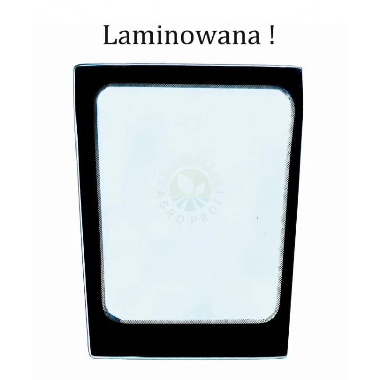 Szyba przednia dolna prawa laminowana koparko-ładowarka JCB 827/30564