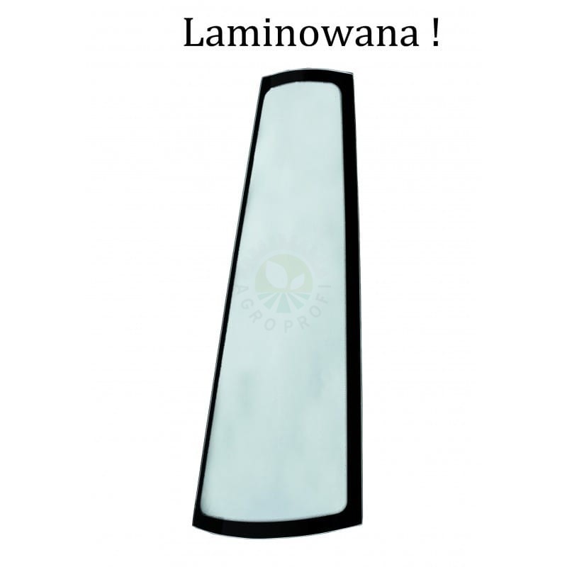 Szyba tylna narożna prawa laminowana koparko-ładowarka JCB 827/30482, 827/30448
