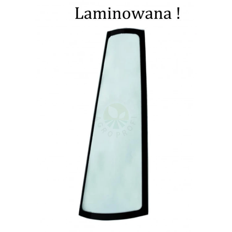 Szyba tylna narożna prawa laminowana koparko-ładowarka JCB 827/30482, 827/30448