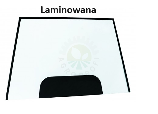 Szyba przednia laminowana koparko-ładowarka CAT 164-1070