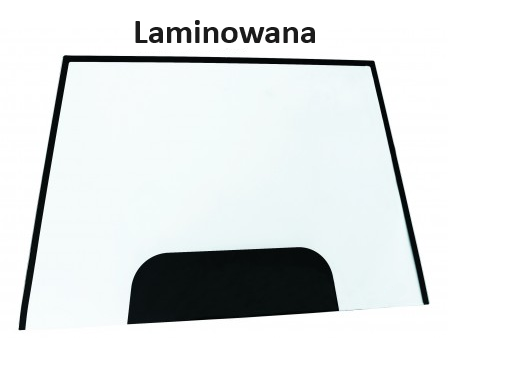 Szyba przednia laminowana koparko-ładowarka CAT 164-1070