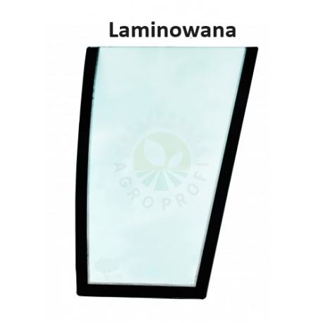 Szyba przednia dolna prawa laminowana koparko-ładowarka CAT 205-9606