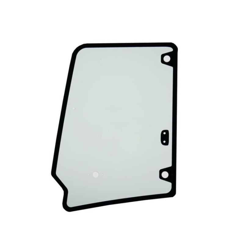 Szyba drzwi górna lewa koparko-ładowarka CAT 382-2261