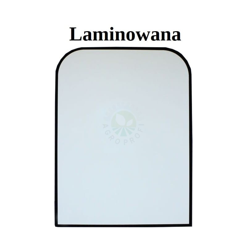 Szyba przednia laminowana koparka gąsienicowa CAT 453-4794, 453-4795, 334-6483