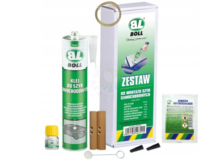Zestaw do montażu szyb samochodowych BOLL