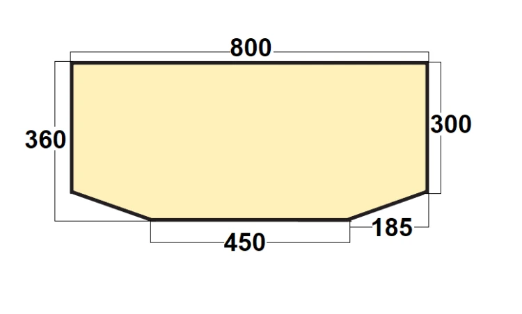 Szyba tylna dolna do ciągnika Deutz-Fahr, Hurlimann, Lamborghini, Same 0.9234.216.0/20 (753)