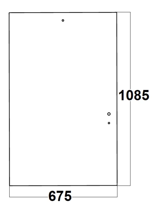Szyba tylna ładowarka teleskopowa JCB 827/20086, 82720086