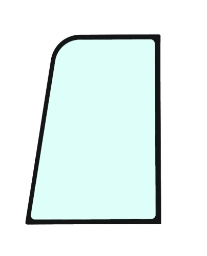 Szyba drzwi górna lewa koparko-ładowarka JCB 827/30416, 827/20335