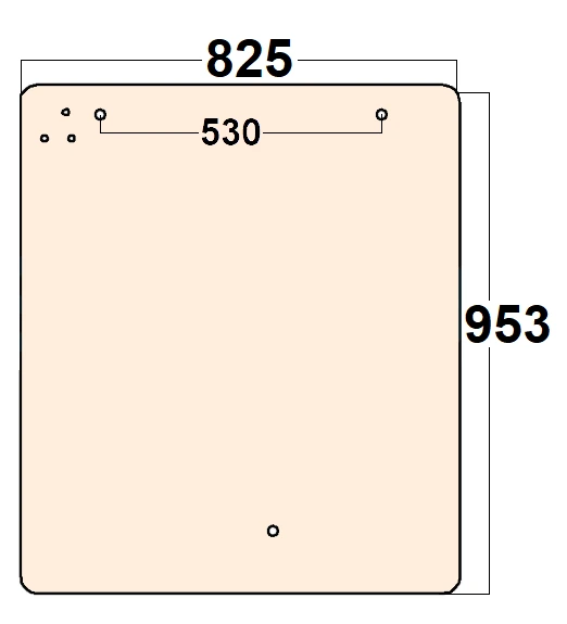 Szyba przednia brązowa ładowarka teleskopowa Merlo 021592 044164