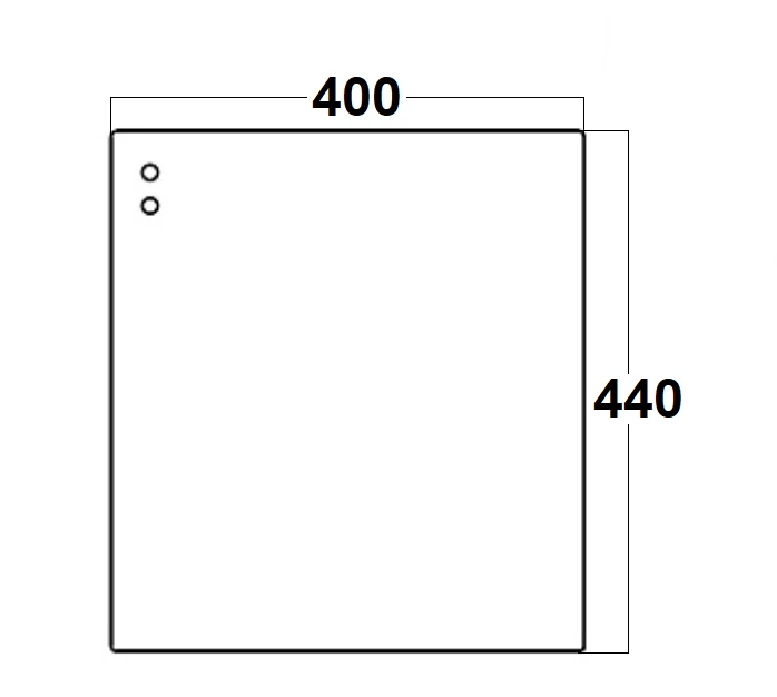 Szyba tylna dolna przesuwna do ciągnika Fendt 281500220050
