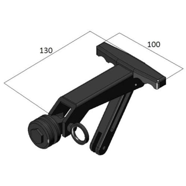 Uchwyt do szyby uchylnej