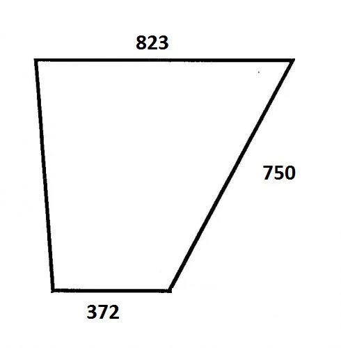 Szyba drzwi dolna lewa, prawa do ciągnika Massey Ferguson 3052598M1 (884)