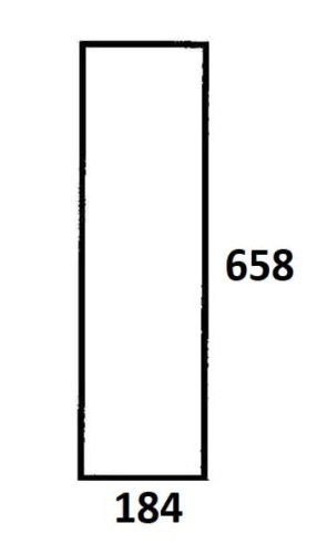 Szyba przednia dolna lewa, prawa do ciągnika Massey Ferguson  (177a)