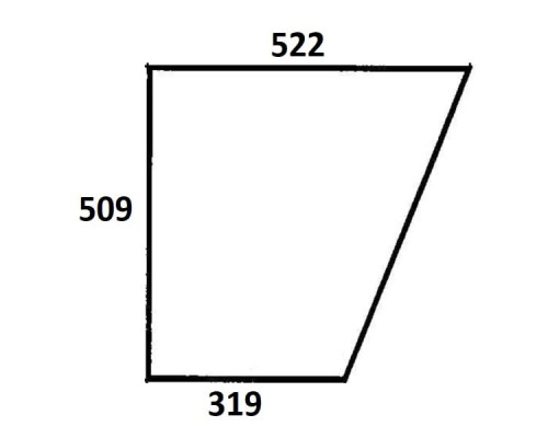 Szyba drzwi dolna lewa, prawa do ciągnika Ursus (801a)