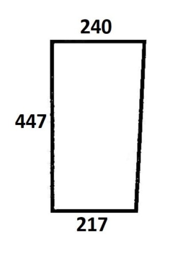 Szyba przednia dolna lewa, prawa do ciągnika Ursus (210)