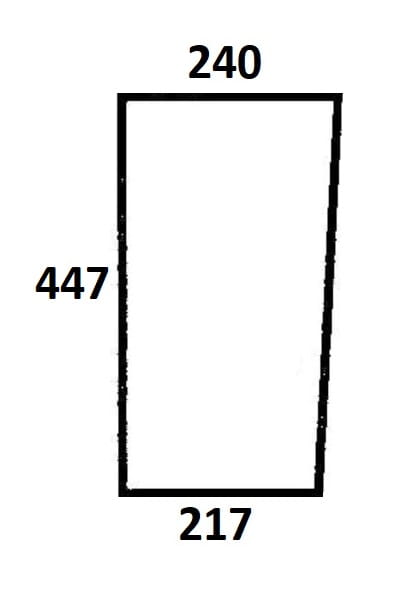 Szyba przednia dolna lewa, prawa do ciągnika Ursus (210)
