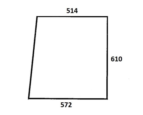 Szyba drzwi górna lewa, prawa do ciągnika Ursus (785)