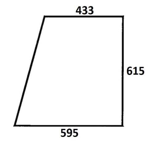 Szyba drzwi górna do ciągnika Massey Ferguson (330)