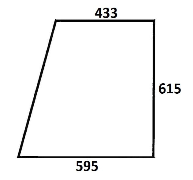 Szyba drzwi górna do ciągnika Massey Ferguson (330)