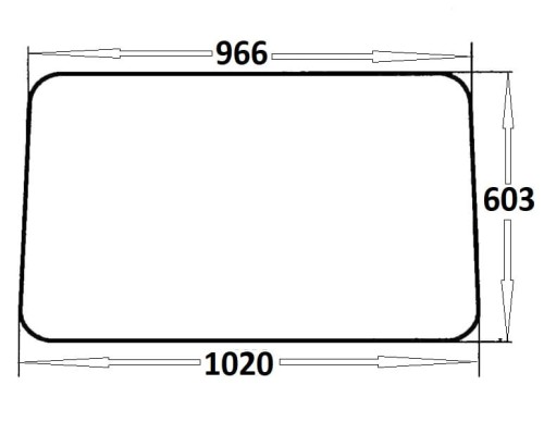 Szyba tylna do ciągnika Massey Ferguson (113)