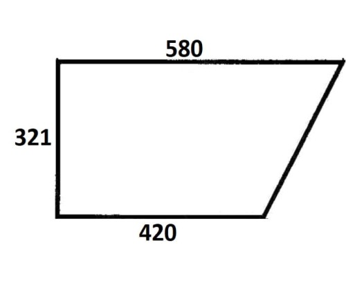 Szyba drzwi dolna do ciagnika Massey Ferguson (329)