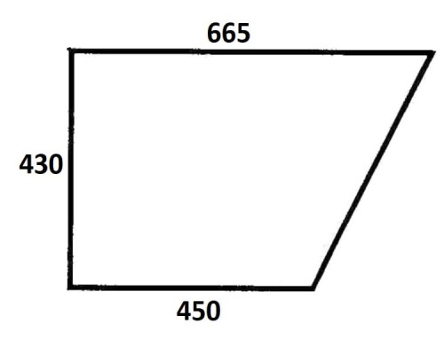Szyba drzwi dolna lewa, prawa do ciągnika Massey Ferguson (152a)