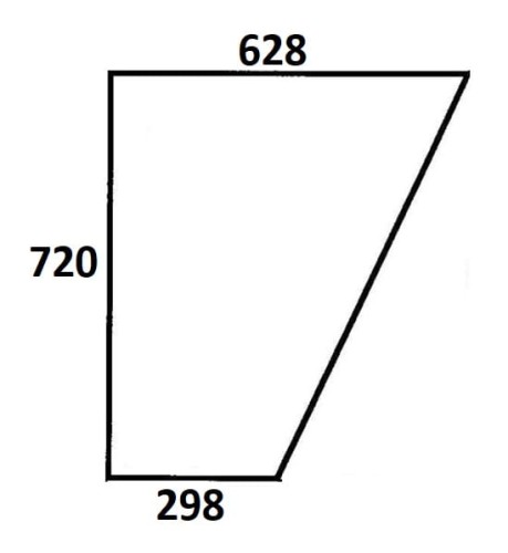 Szyba drzwi dolna lewa, prawa do ciągnika Ursus (489)
