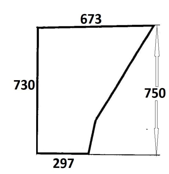 Szyba drzwi dolna lewa, prawa do ciągnika Ursus (735)